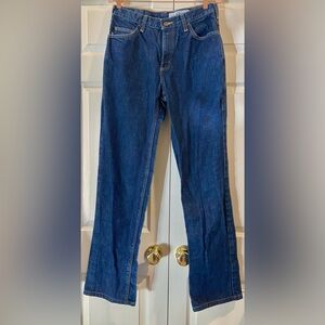 Carhartt FR Jeans 31x36 Flame Resistant Blue Denim Cotton Mens Work Pants